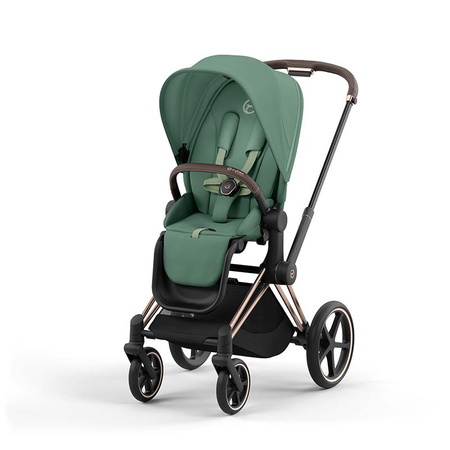Cybex Priam 4.0 Leaf Green zestaw 3w1 z fotelikiem Cloud T Plus