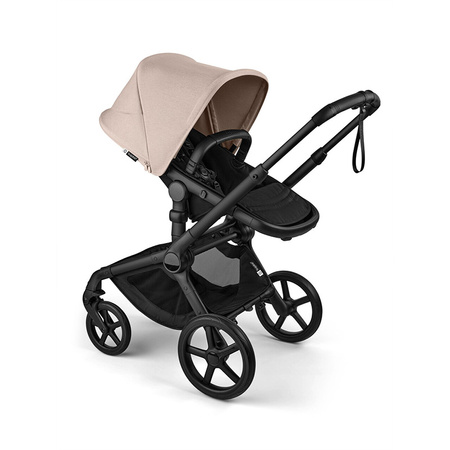 Bugaboo Fox 5 Renew Black/Black Haritage/Desert Taupe Melange wózek 2w1 głęboko-spacerowy