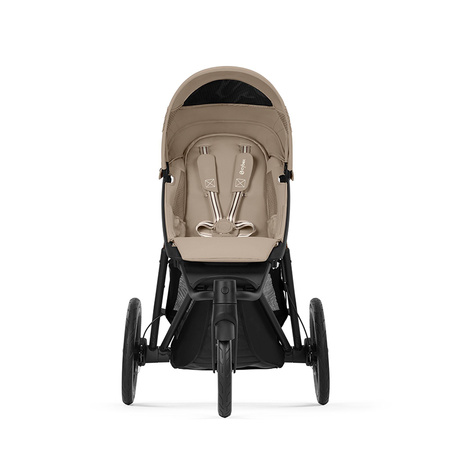 Cybex Avi Spin Almond Beige zestaw 2w1 z Gondolą S i adapterami do gondoli
