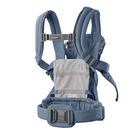 BabyBjorn nosidełko Harmony Woven Niebieski Melange