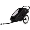 Hamax Breeze Black Podwójna przyczepka rowerowa 