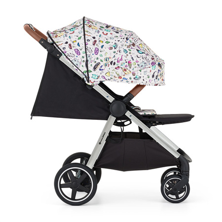 Petite&Mars Royal 3 Limited100 Tattoo stelaż Silver wózek spacerowy