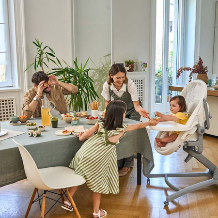 Chicco Baby Hug Pro 5w1 Earl Grey łóżeczko dziecięce