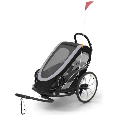 Cybex Zeno Bike All Black wielofunkcyjna przyczepka rowerowa