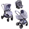Chicco Bellagio Lavender Glaze wózek 3w1 zestaw z fotelikiem Chicco Kory Plus