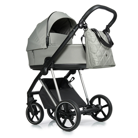 Roan IVI 2.0 Tea Leaf zestaw 4 w 1 z fotelikiem Cybex Cloud G i-Size Plus i bazą isofix