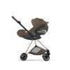 Cybex Mios 4.0 Style Rosegold Coconut Brown zestaw 3w1 z fotelikiem Cloud T i-Size