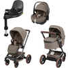 Maxi Cosi Fame Twillic Truffle zestaw 4w1 z fotelikiem Pebble 360 Pro2 i Bazą FamilyFix 360 Pro