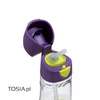 B.Box Bidon tritanowy ze słomką 450 ml