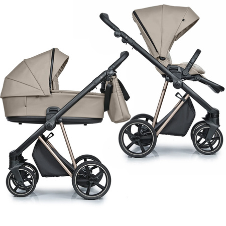 Roan IVI 2.0 Vintage Collection 2025 Almond Sugar 2w1 głęboko-spacerowy 