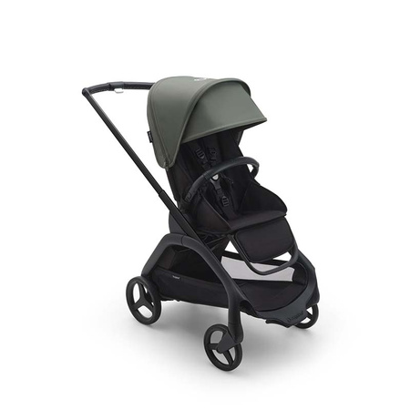 Bugaboo Dragonfly wózek spacerowy rama Black/Midnight Black-Forest Green