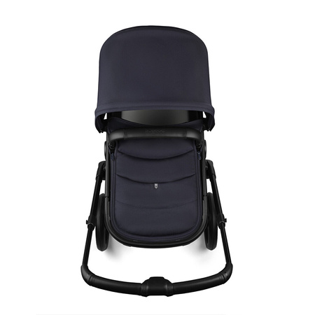 Bugaboo Fox 5 Renew Komplet Black/Deep Indigo wózek 2w1 głęboko-spacerowy