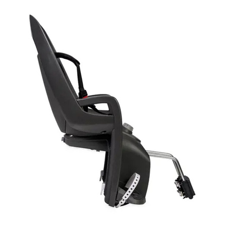 Hamax Caress Dark Grey/Red fotelik rowerowy montowany na ramie