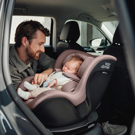 Britax Romer Dualfix Pro Style Dusty Rose fotelik samochodowy 40 - 105 cm