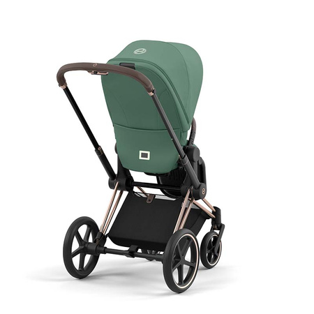 Cybex Priam 4.0 Leaf Green zestaw 3w1 z fotelikiem Cloud T Plus