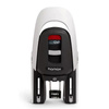 Hamax Caress White/Black fotelik rowerowy montowany na ramie
