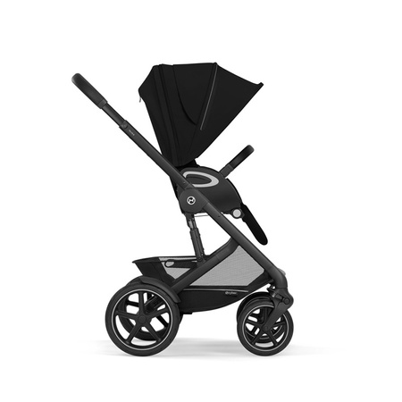 Cybex Talos S Lux Moon Black wózek 4w1 głęboko-spacerowy z fotelikam Cloud G Plus i bazą G