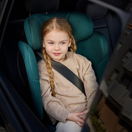 Kinderkraft FIX2GO Szary fotelik samochodowy 76-150 cm (9-36 kg)