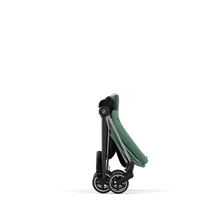 Cybex Mios Chrome Black Leaf Green wózek spacerowy