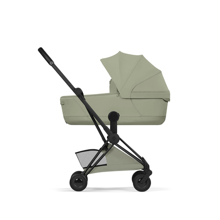 Cybex Coya 2 Style Matt Black Sage Green wózek 2w1 głęboko-spacerowy
