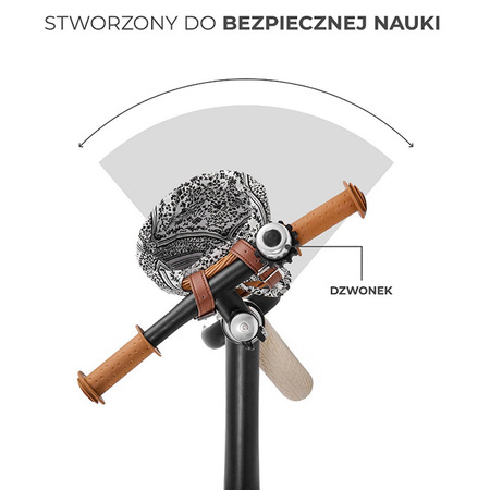 Kinderkraft Rapid 2 Bizuu Lunar Black rowerek biegowy