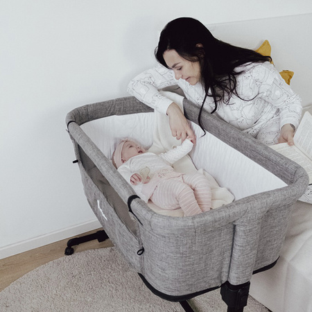 Petite&Mars Nextie 2w1 łóżeczko dostawne