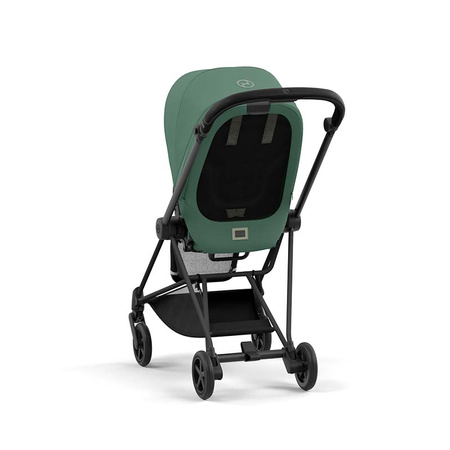 Cybex Mios Matt Black Leaf Green wózek spacerowy