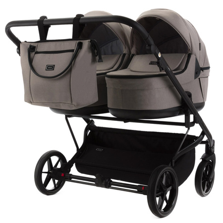 Adamex Leo Standard Beige wózek bliźniczy 2w1