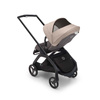 Bugaboo Dragonfly wózek spacerowy rama Black/Grey Melange-Desert Taupe