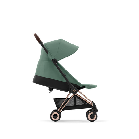 Cybex Coya Rosegold Leaf Green wózek spacerowy