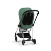 Cybex Mios Chrome Black Leaf Green wózek spacerowy