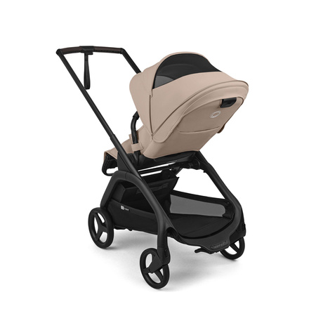 Bugaboo Dragonfly Plus Komplet Black/Desert Taupe wózek 2w1 głęboko-spacerowy