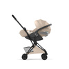 Cybex Coya 2 Style Matt Black Cozy Beige zestaw 3w1 z fotelikiem Cloud T i-Size