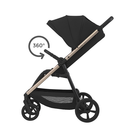 Espiro Pearl Black Pearl wózek spacerowy