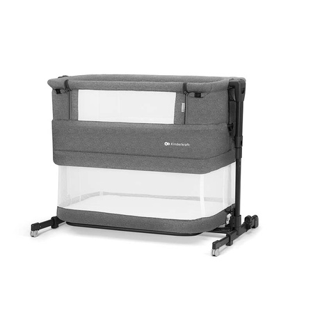 Kinderkraft Łóżeczko dostawne Neste Grow Dark Grey