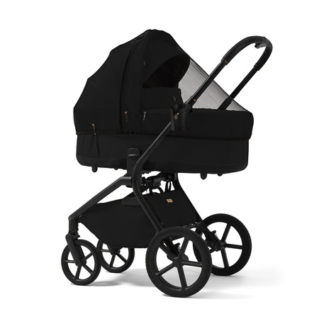 Future Design Inspiro Pure Black wózek 2w1 głęboko-spacerowy