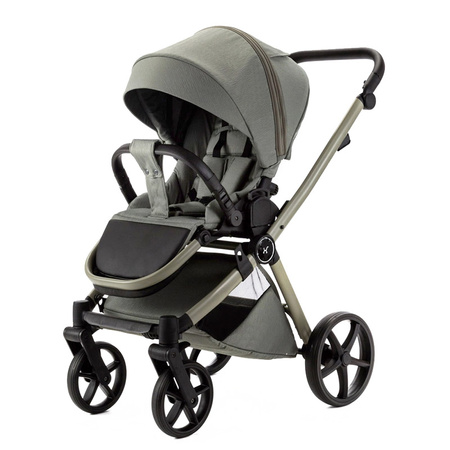 Adamex Alfa Natura Salvia wózek 2w1 głęboko-spacerowy