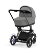 Cybex ePriam Matt Black Mirage Grey wózek 2w1 głęboko-spacerowy