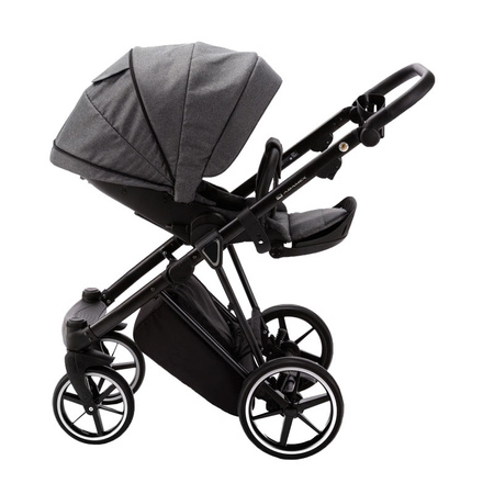 Adamex Belissa Graphite wózek 2w1 głęboko-spacerowy