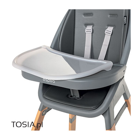 Espiro Sense Onyx Black krzesełko do karmienia