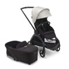 Bugaboo Dragonfly wózek 2w1 głęboko-spacerowy rama Black/Midnight Black-Misty White
