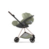 Cybex Mios 4.0 Style Rosegold Sage Green zestaw 3w1 z fotelikiem Cloud T i-Size