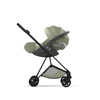 Cybex Mios 4.0 Style Matt Black Sage Green zestaw 3w1 z fotelikiem Cloud T i-Size