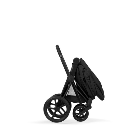 Cybex Priam 5.0 Comfort Matt Black Sepia Black zestaw 3w1 z fotelikiem Cloud T i-Size