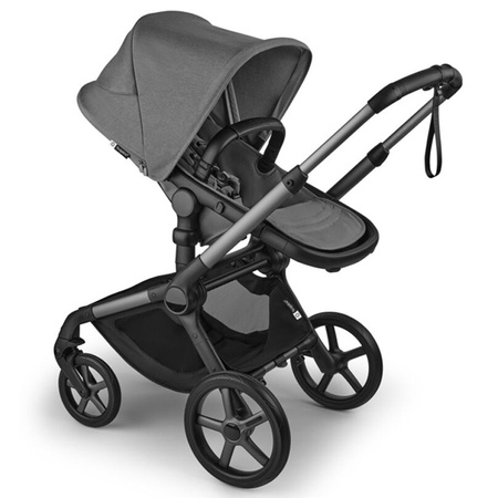 Bugaboo Fox 5 Renew Komplet Graphite/Moon Grey wózek 2w1 głęboko-spacerowy