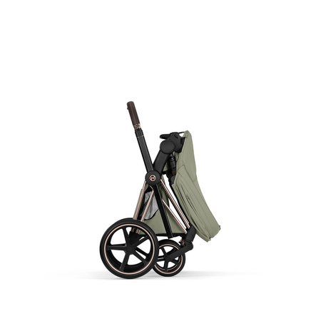 Cybex Priam 5.0 Rosegold Sage Green wózek 2w1 głęboko-spacerowy