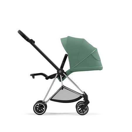 Cybex Mios Chrome Black Leaf Green wózek spacerowy