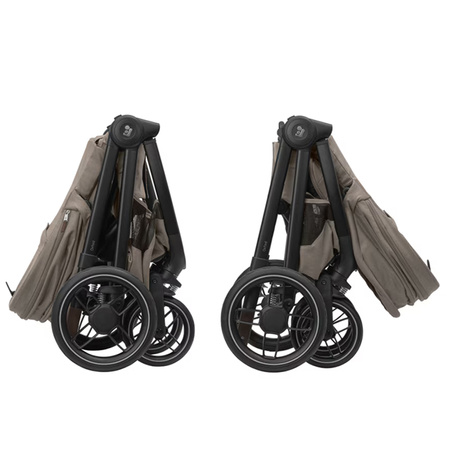 Maxi Cosi Oxford+ Twillic Truffle zestaw 3w1 z fotelikiem Pebble 360 Pro2