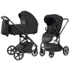 Carrello Alfa 2025 CRL-6522 Rock Black wózek 2w1 głęboko-spacerowy 