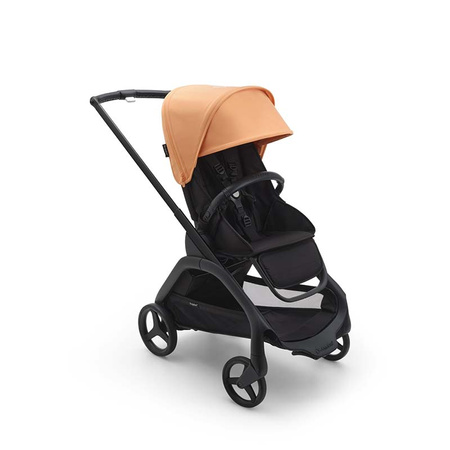 Bugaboo Dragonfly wózek spacerowy rama Black/Midnight Black-Island Coral